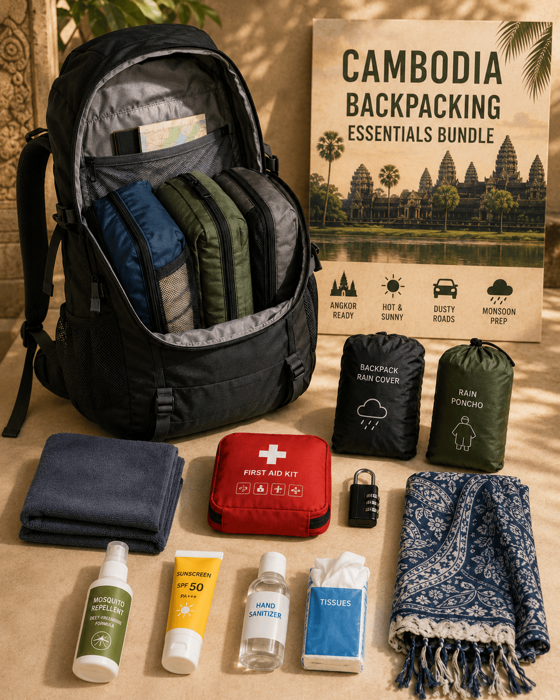 Travelkit voor Cambodja
